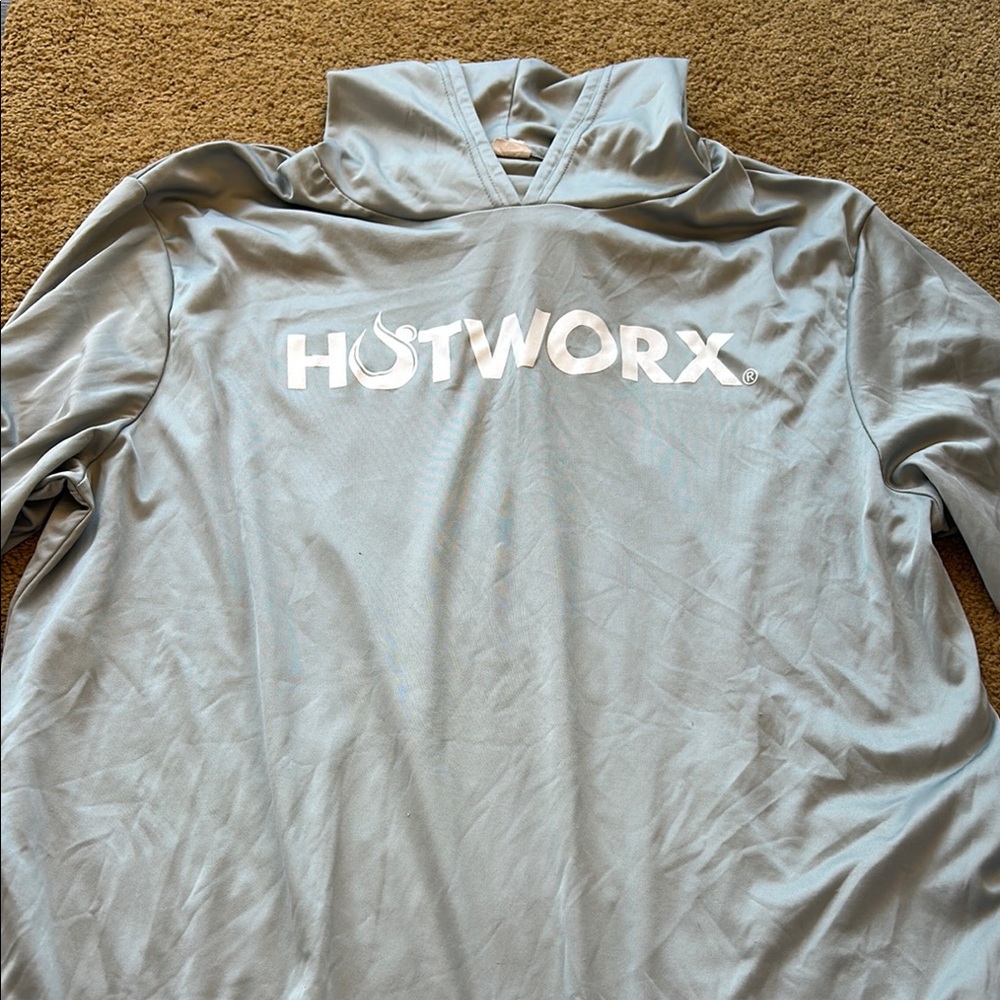 Hotworx Gray Pullover Hoodie